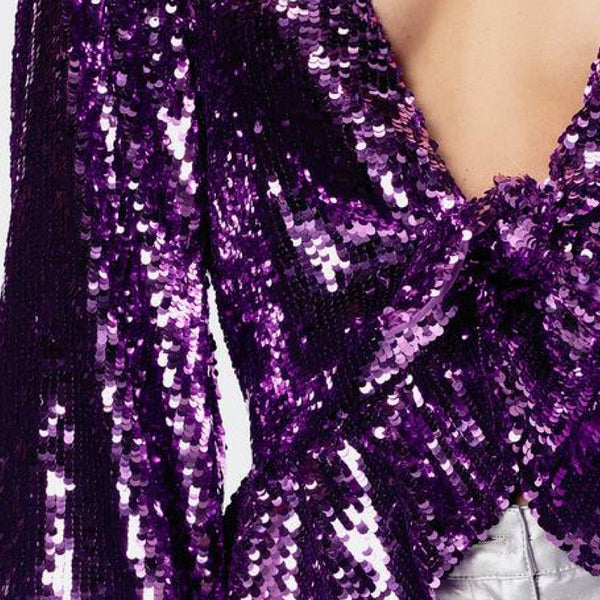 Madeleine Sequin Top - L