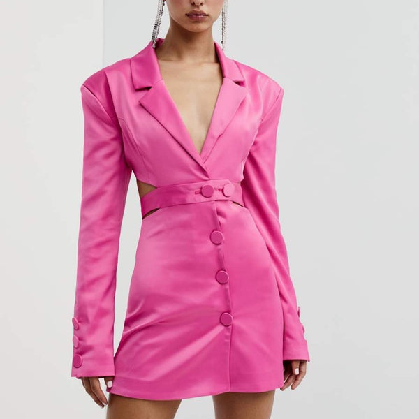 Marie Blazer Mini Dress - XS - S