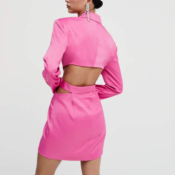 Marie Blazer Mini Dress - XS - S