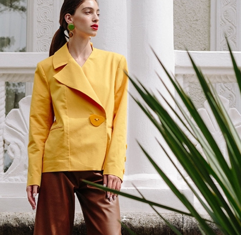 Mono Lapel Blazer