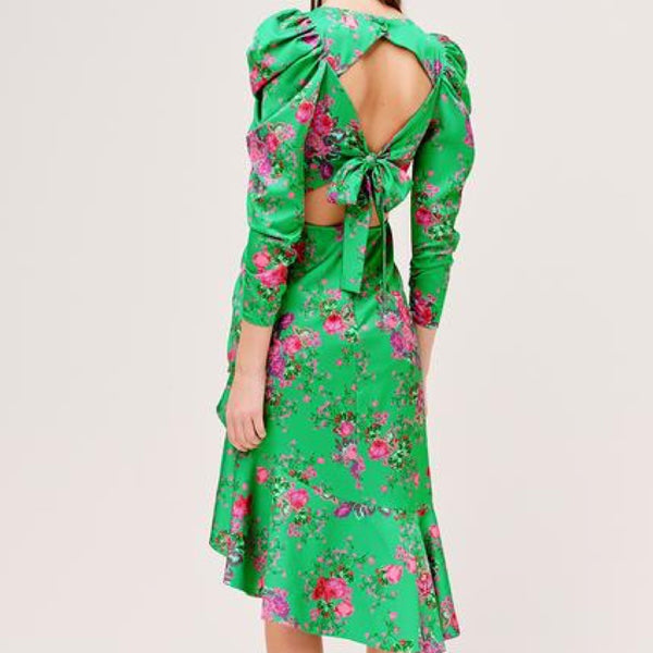 Ross Midi Dress Kelly Green - XS - M - L - SL
