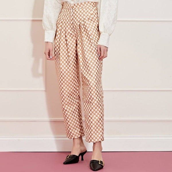 Round Up Scallop Peg Trousers