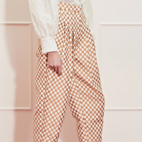 Round Up Scallop Peg Trousers