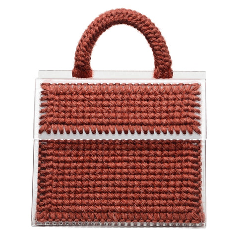 Sparkly Terracotta Cobacabana Purse