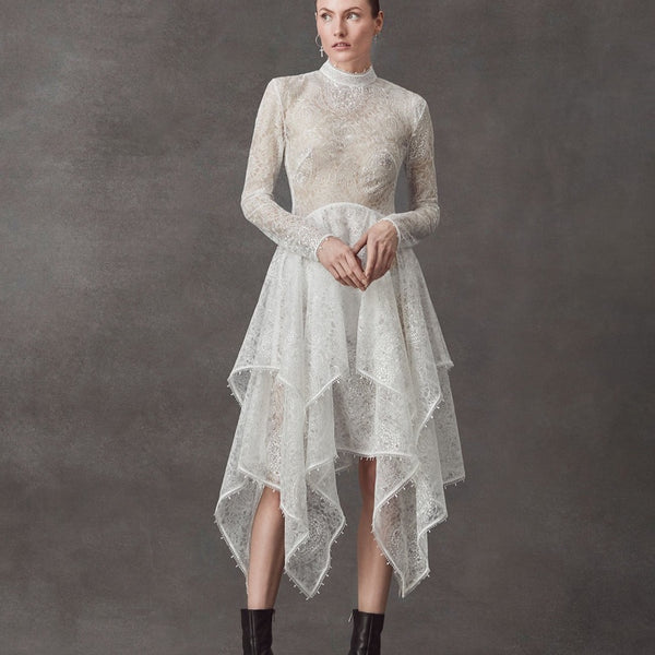 Serenity Lace Handkerchief Dress