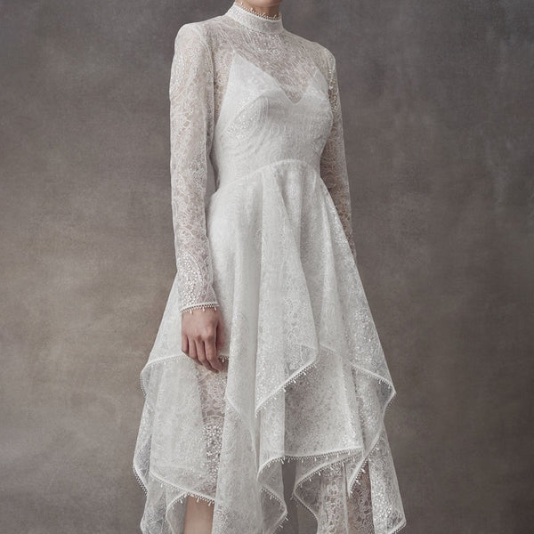 Serenity Lace Handkerchief Dress