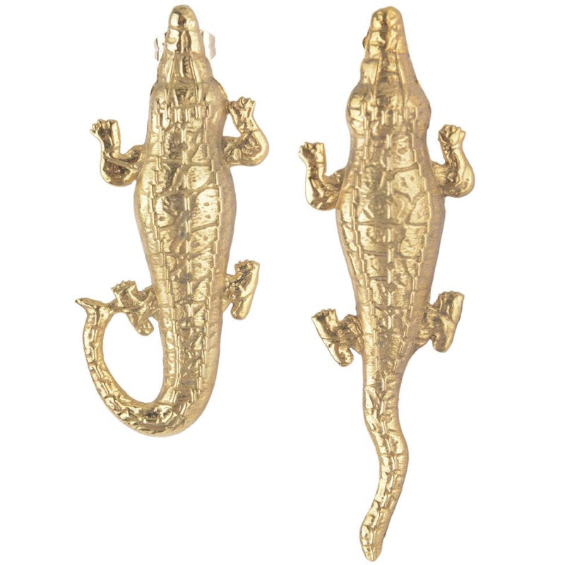 Crocodile Earrings