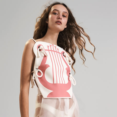 Song Harp Paper Doll Top