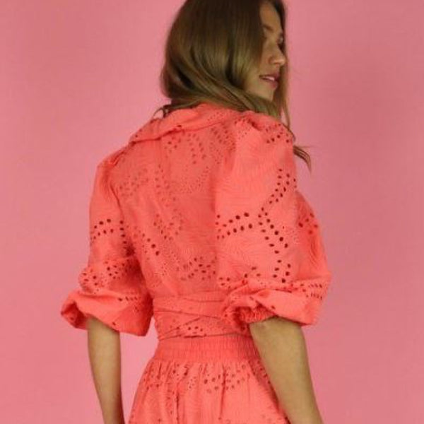 Villa Palma Embroidered Top