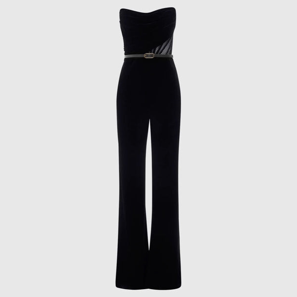 Cameron Velvet Jumpsuit