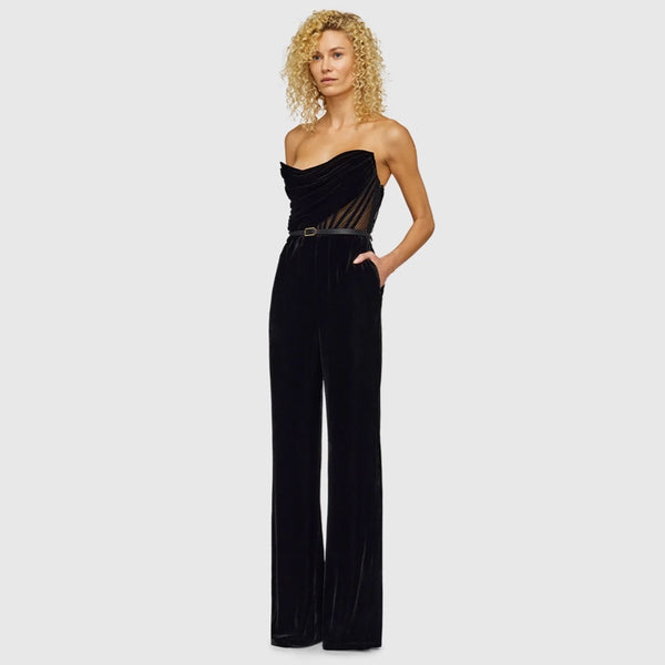 Cameron Velvet Jumpsuit