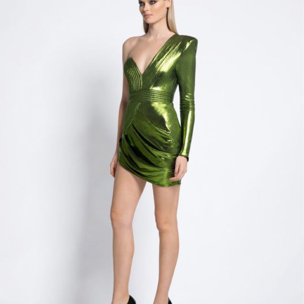 It's No Game Mettalic Mini Dress - 10(B)