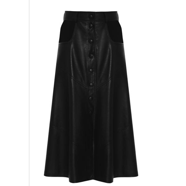 Skirt With Side Holes